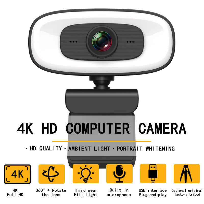 4K Mini Webcam