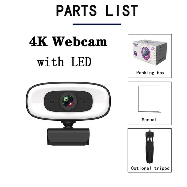 4K Mini Webcam